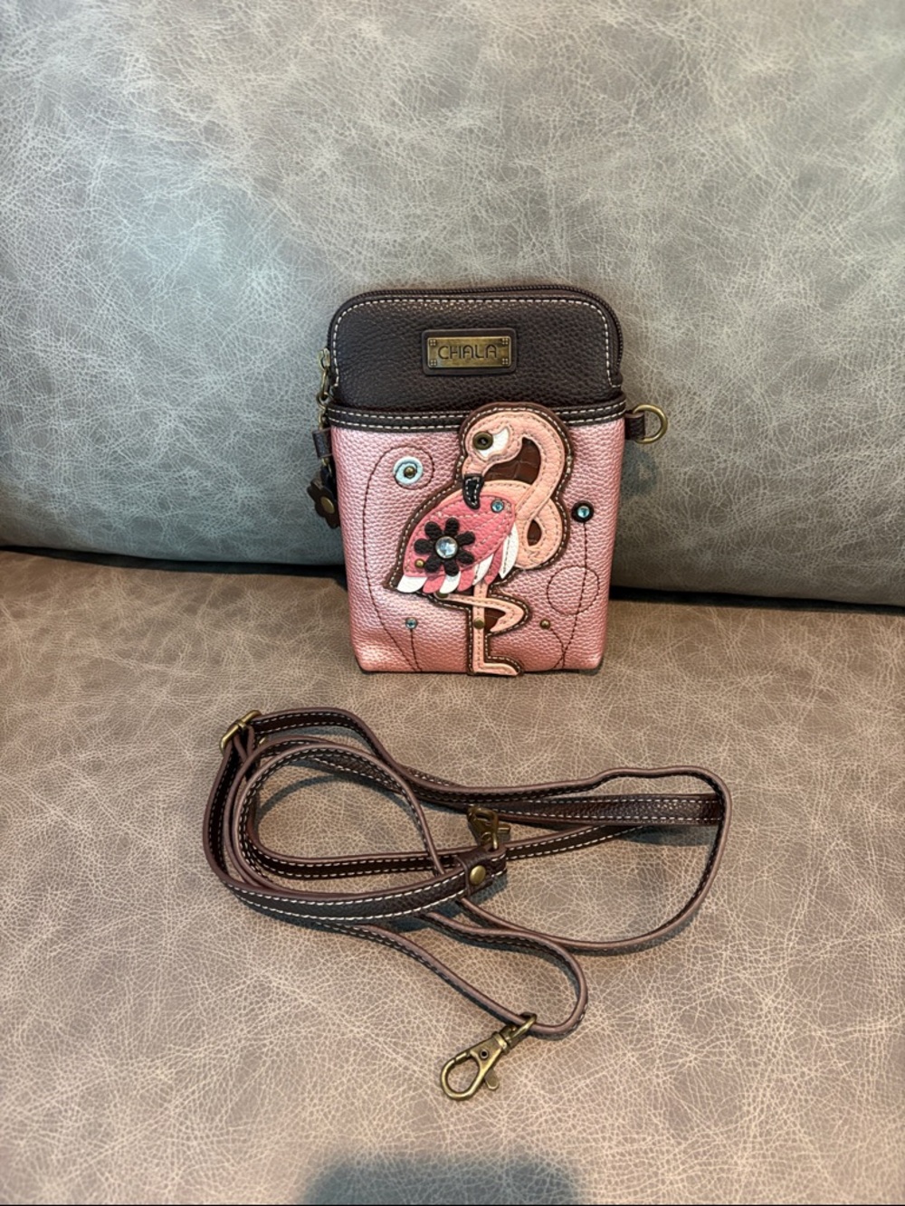 Chala Flamingo Crossbody